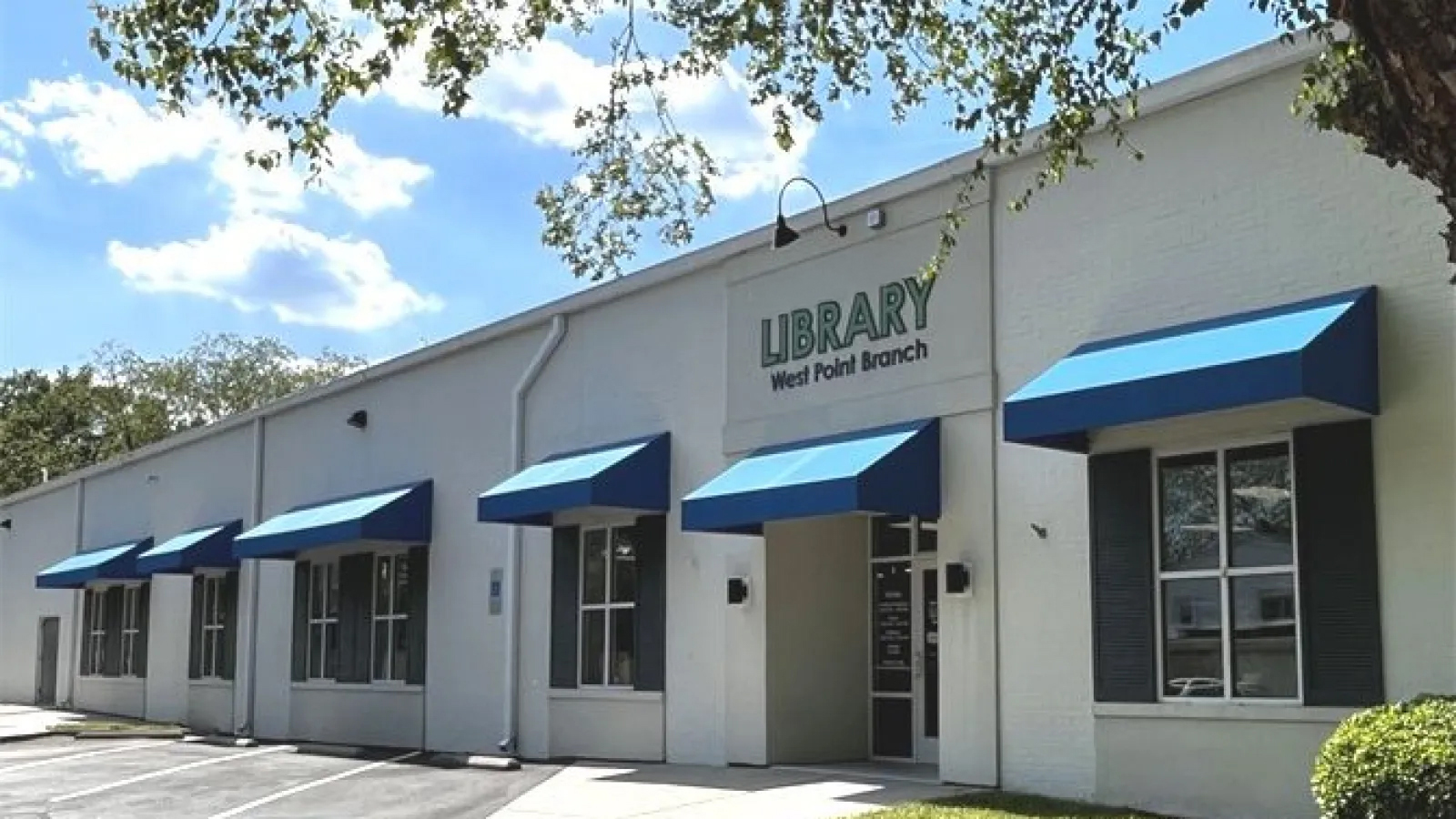 Outside of West Point Branch King William County Library System